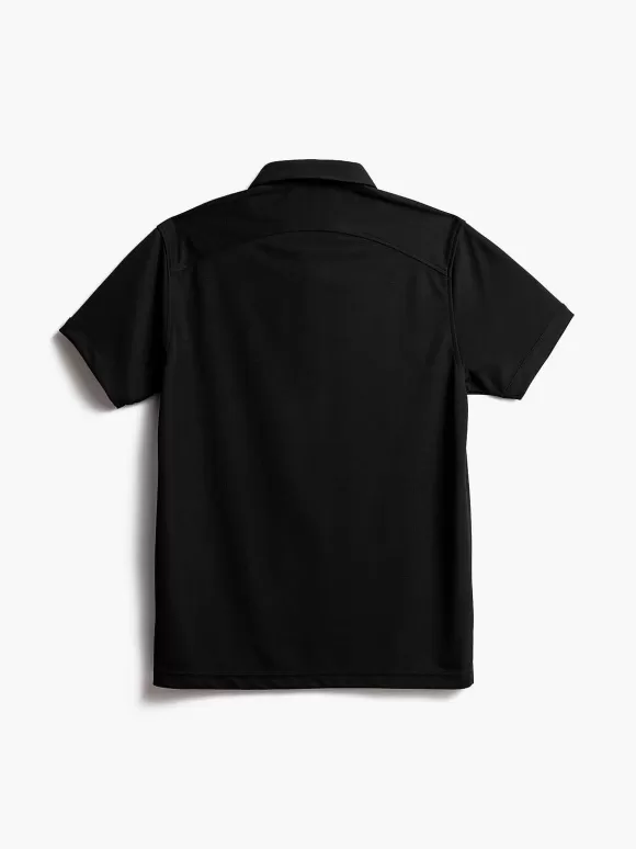 Men'S Ministry of Supply Black Men'S Apollo Polo