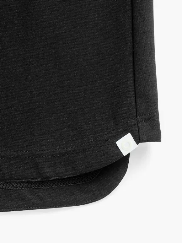 Men'S Ministry of Supply Black Men'S Fusion Double-Knit 1/4 Zip