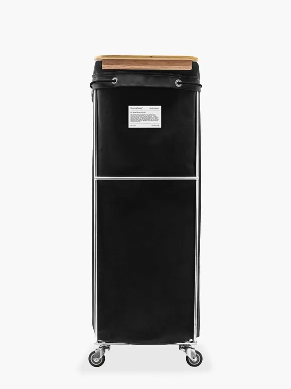 Men'S Ministry of Supply Black Steele Canvas X Laundry Bin