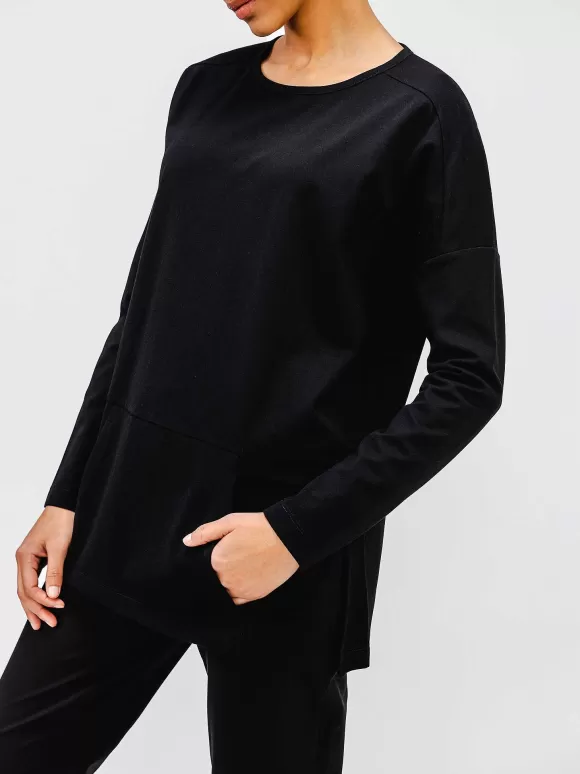 Women'S Ministry of Supply Black Women'S Fusion Double-Knit Tunic