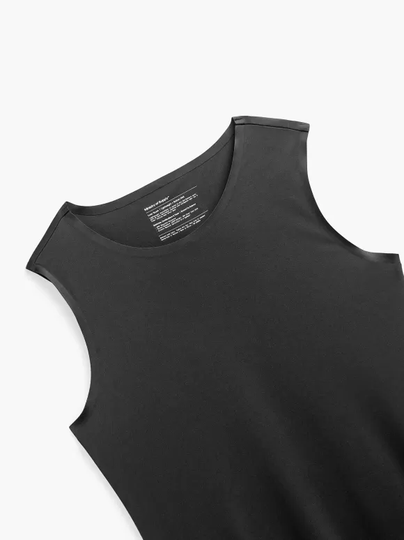 Women'S Ministry of Supply Black Women'S Luxe Touch Tank