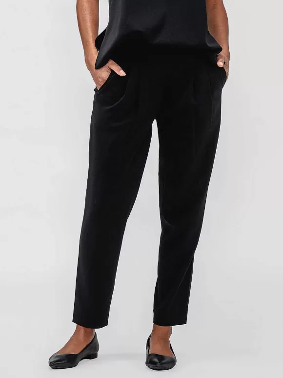 Women'S Ministry of Supply Black Women'S Swift Drape Pant