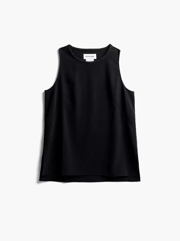 Women'S Ministry of Supply Black Women'S Swift Sheath Tank