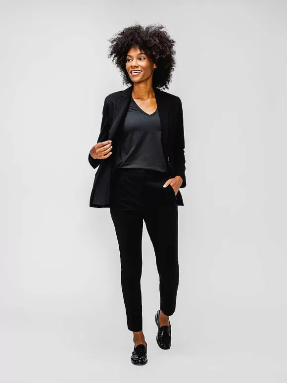 Women'S Ministry of Supply Black Women'S Velocity Oversized Blazer