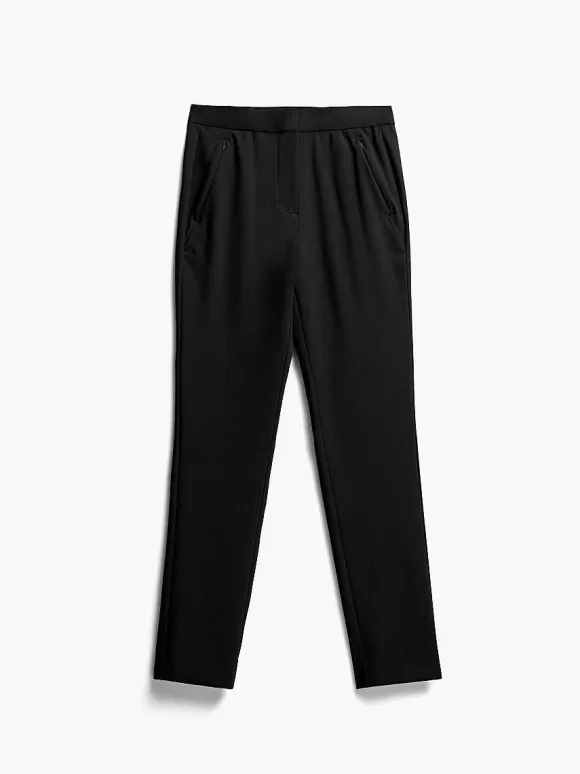 Women'S Ministry of Supply Black Women'S Velocity Tapered Pant