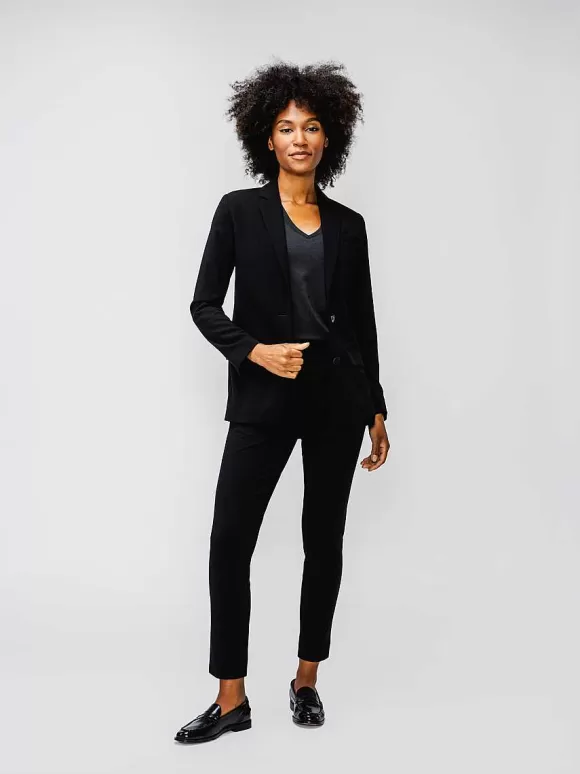 Women'S Ministry of Supply Black Women'S Velocity Tapered Pant