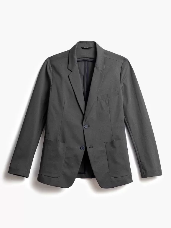 Men'S Ministry of Supply Charcoal Heather Men'S Previous Generation Kinetic Blazer