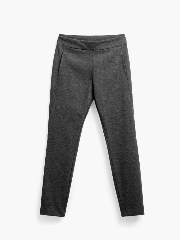 Women'S Ministry of Supply Charcoal Heather Women'S Fusion Straight Leg Pant