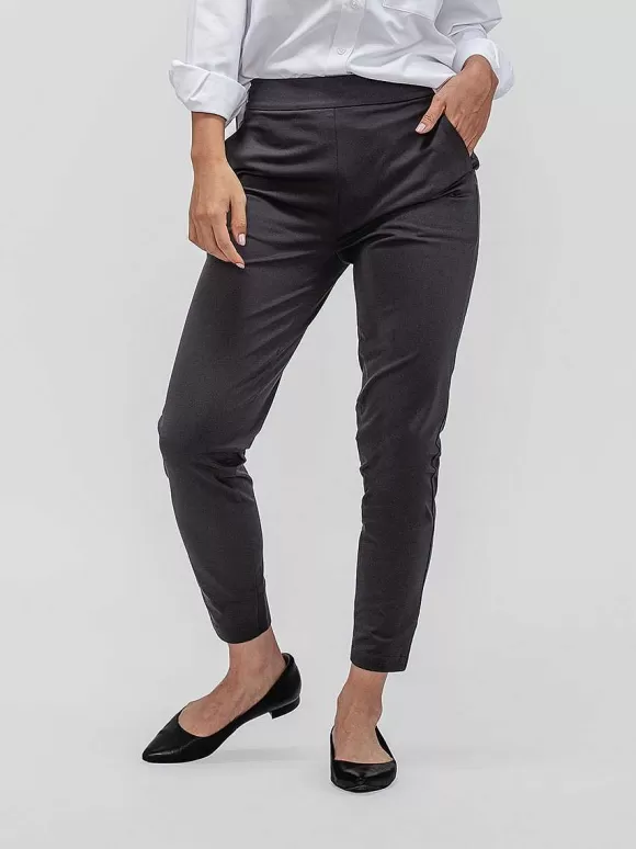 Women'S Ministry of Supply Charcoal Women'S Kinetic Pull-On Pant