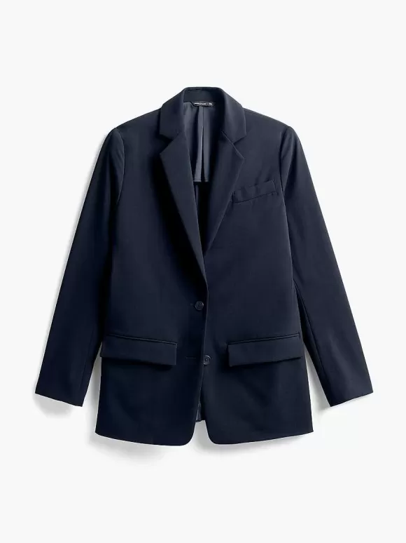 Women'S Ministry of Supply Dark Navy Women'S Velocity Oversized Blazer