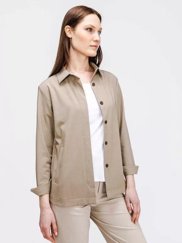 Women'S Ministry of Supply Flax Women'S Velocity Shirt Jacket