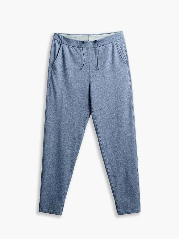 Men'S Ministry of Supply Indigo Heather Men'S Fusion Terry Jogger