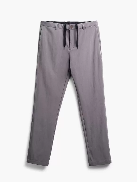 Men'S Ministry of Supply Medium Grey Men'S Pace Tapered Chino