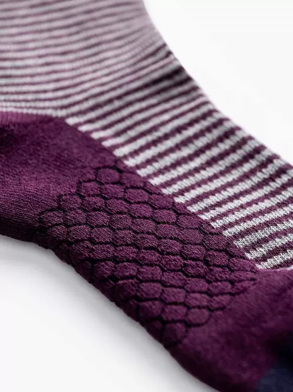 Men'S Ministry of Supply Narrow Stripe Atlas Crew Sock