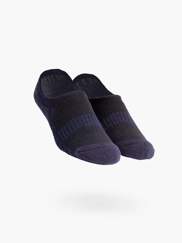 Men'S Ministry of Supply Navy Atlas No Show Sock