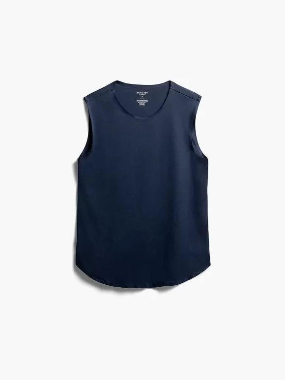 Women'S Ministry of Supply Navy Women'S Luxe Touch Tank