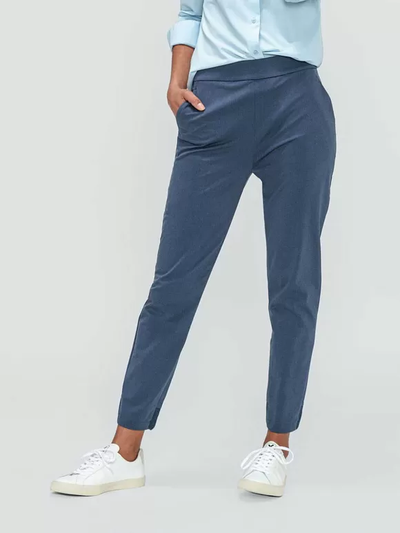 Women'S Ministry of Supply Slate Blue Women'S Kinetic Pull-On Pant