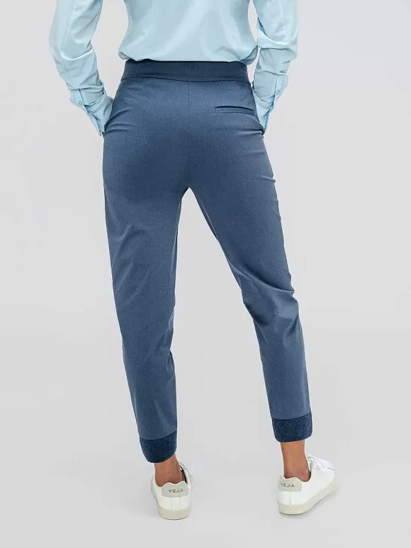 Women'S Ministry of Supply Slate Blue Women'S Kinetic Pull-On Pant