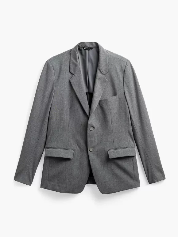 Men'S Ministry of Supply Soft Granite Men'S Velocity Suit Jacket