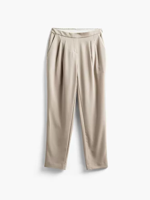 Women'S Ministry of Supply Taupe Women'S Swift Drape Pant