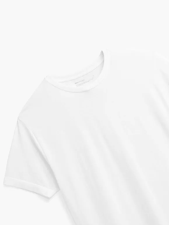 Men'S Ministry of Supply White (Crew Neck) Men'S Atlas Tee