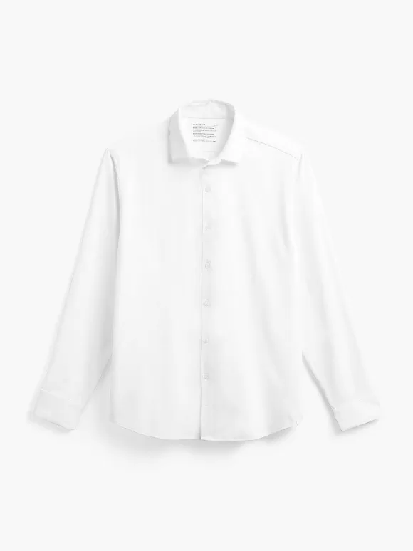 Men'S Ministry of Supply White Men'S Aerozero° Dress Shirt