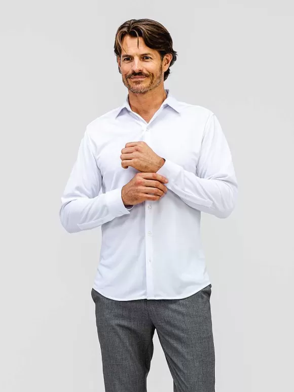 Men'S Ministry of Supply White Men'S Apollo Dress Shirt