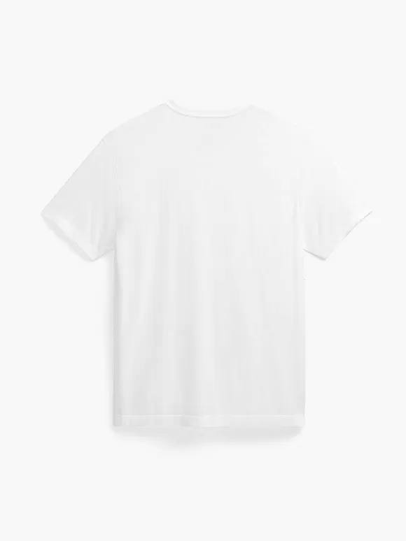 Men'S Ministry of Supply White (V-Neck) Men'S Atlas Tee